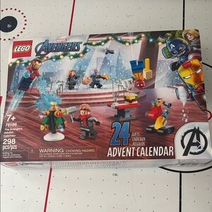 LEGO Marvel Avengers Holiday Set with Red and Blue